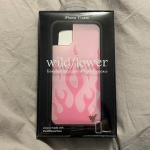 WILDFLOWER CASES Pink Flames iPhone 11 Case